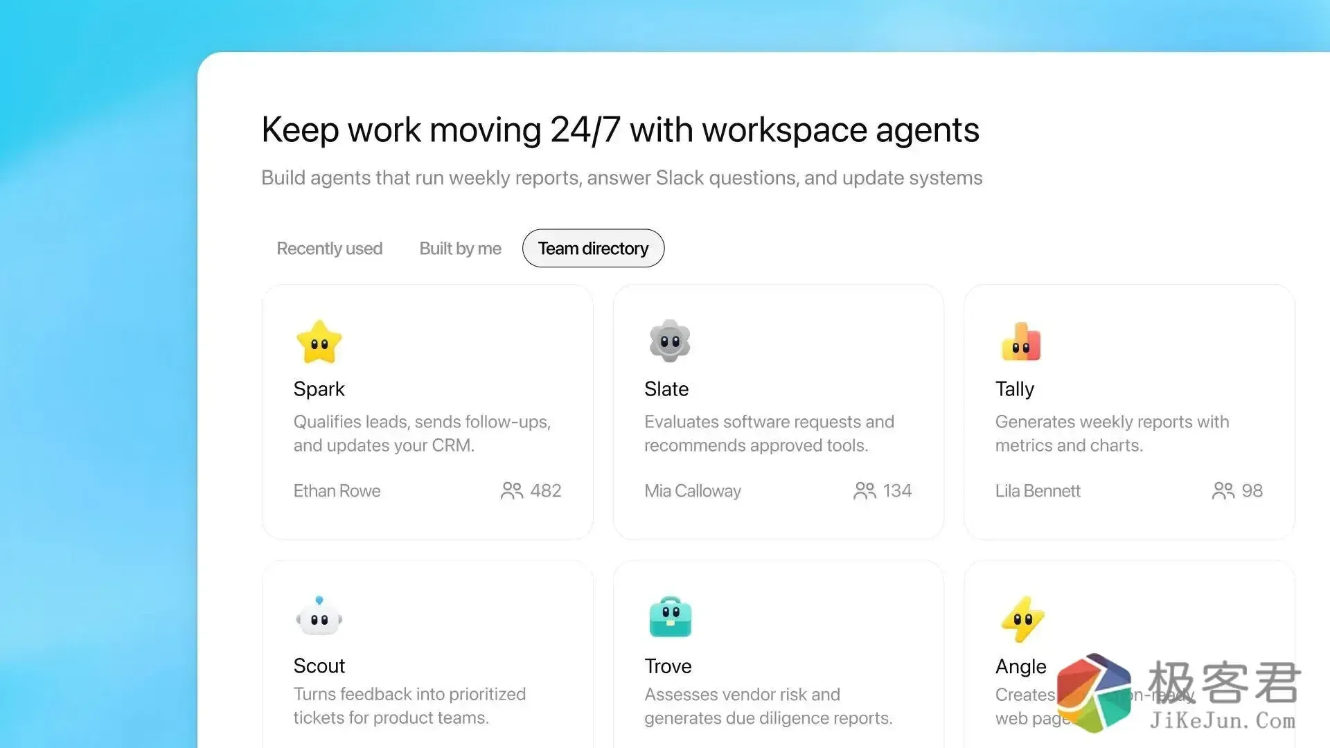 图片[2]-GPTs 已死！刚刚，OpenAI 发布「云端龙虾」，限时免费-极客君